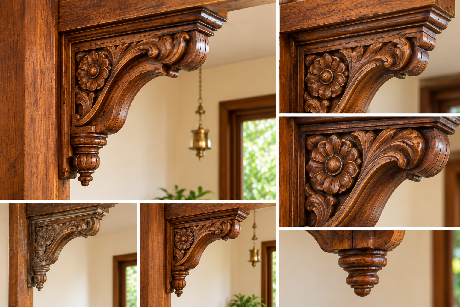 Traditional Teak Panel